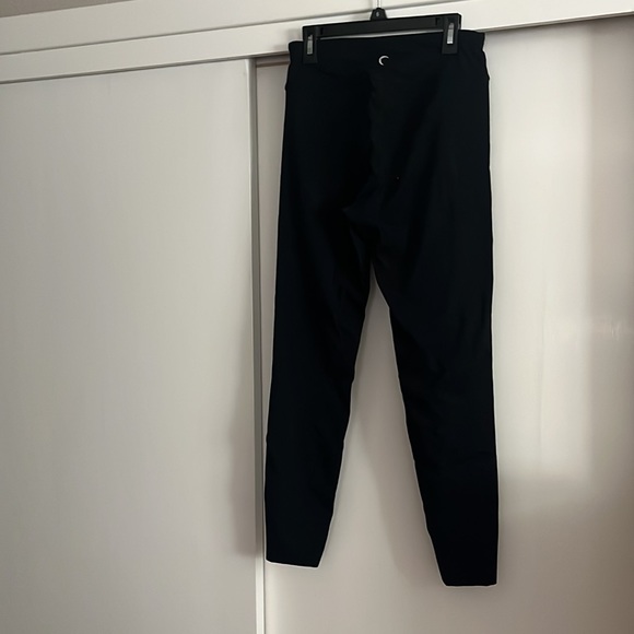 Zyia Active Black Neon Tape Luxe Hi-Rise 7/8, 24”, size 4 - Picture 2 of 4